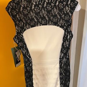 Scarlett Black/Cream dress